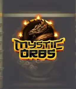 ELK Studios' Mystic Orbs slot displayed with its magical orbs and ancient temple background. The image highlights the game's unique Cluster Pays mechanism and its immersive visual design, making it an enticing choice for players. Every detail, from the orbs to the symbols, is finely executed, adding depth to the game's ancient Asian theme.