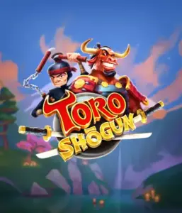 Enter the dynamic world of the Toro Shogun game by ELK Studios, highlighting a daring samurai and a playful red bull together on an adventure. This image captures the combination of animation-style Japanese adventure, set against a picturesque forest backdrop. Ideal for fans of Japanese-inspired slots, providing a thrilling escape.