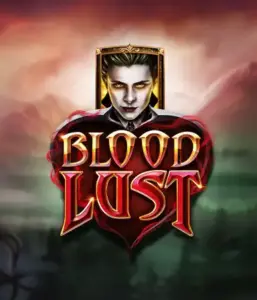 A dark and seductive view of the Blood Lust slot by ELK Studios, featuring gothic vampire symbols and a haunting castle backdrop. This image captures the slot's eerie charm, alongside its unique 5-reel and 99-payline structure, appealing for those interested in dark, supernatural themes.